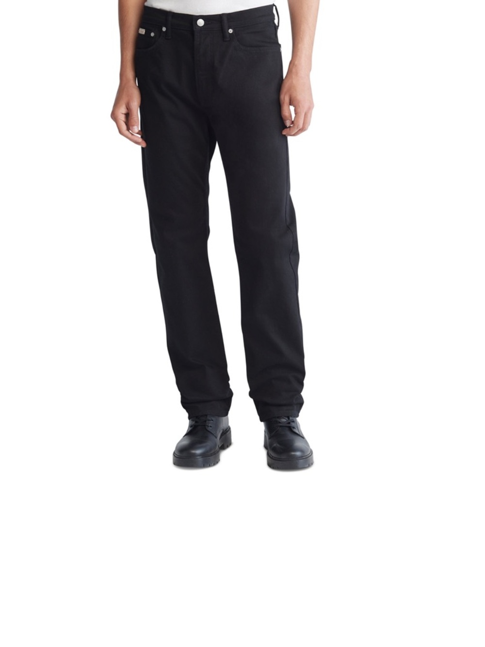 Calvin Klein Black Straight Jeans. Size 32/32